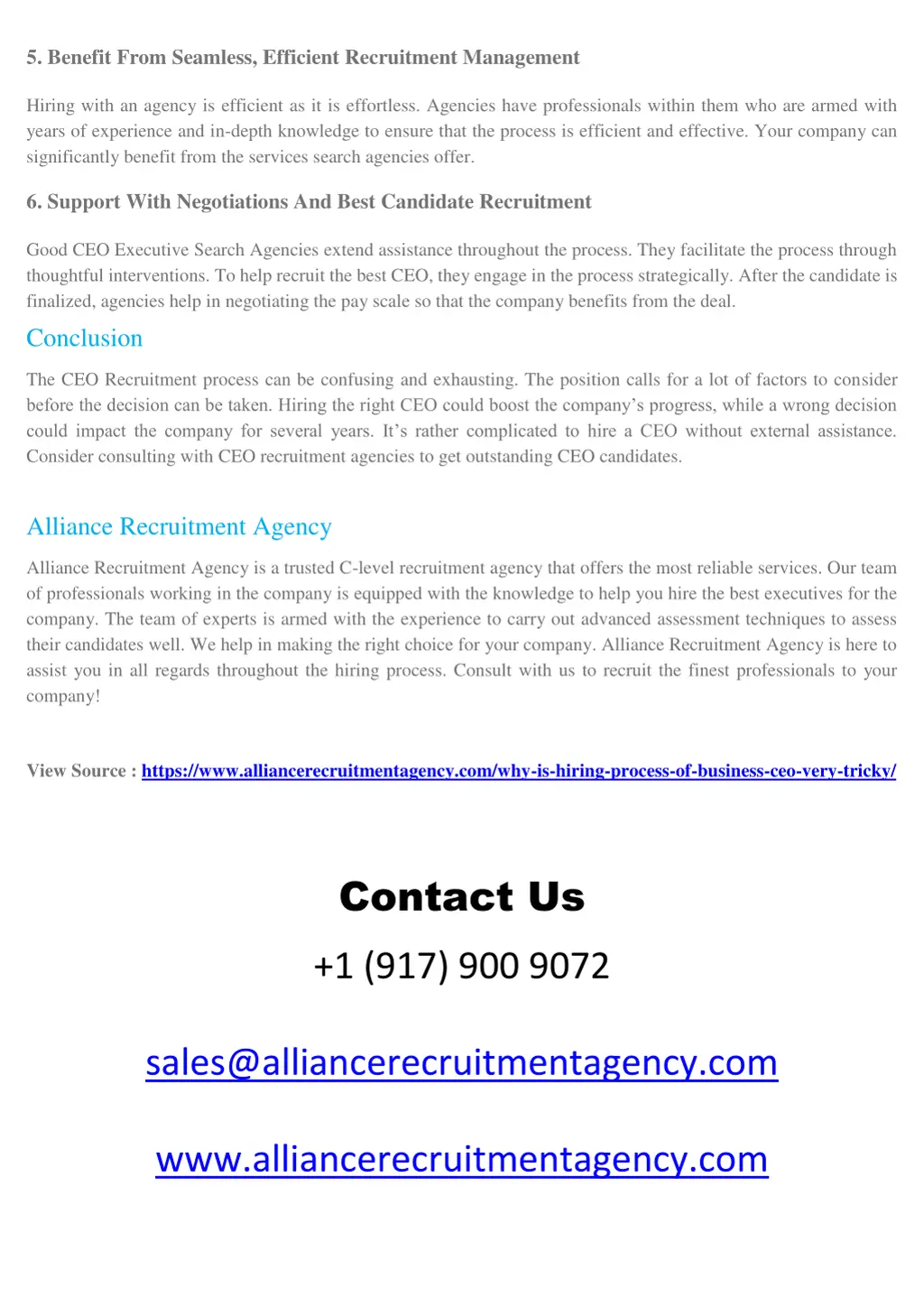 5 benefit from seamless efficient recruitment