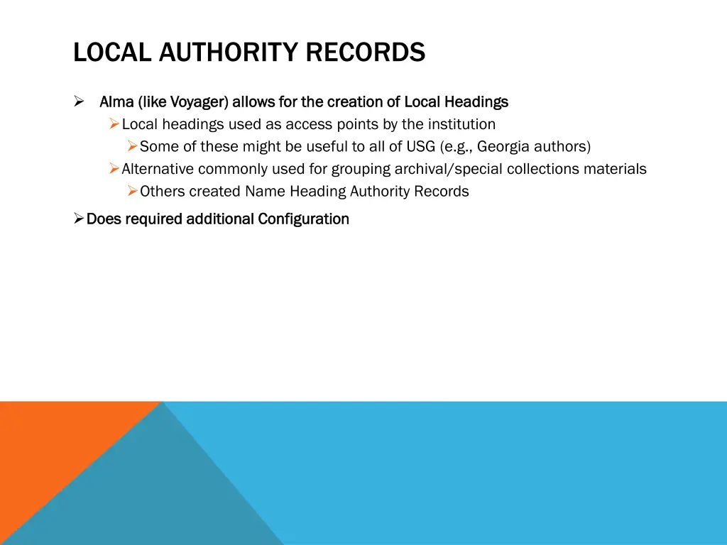 local authority records