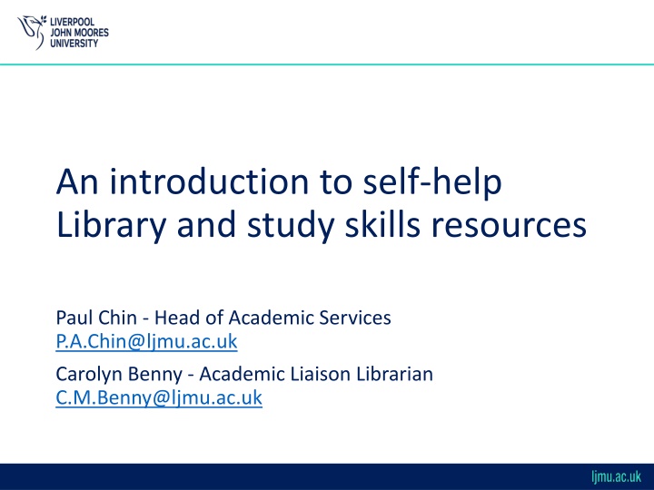 an introduction to self help library and study