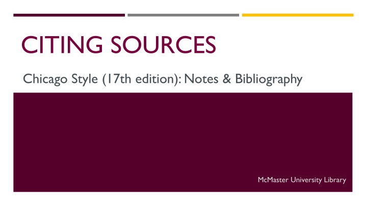 citing sources