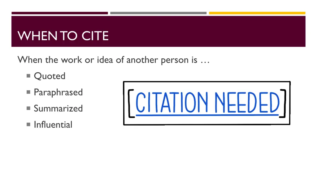 when to cite