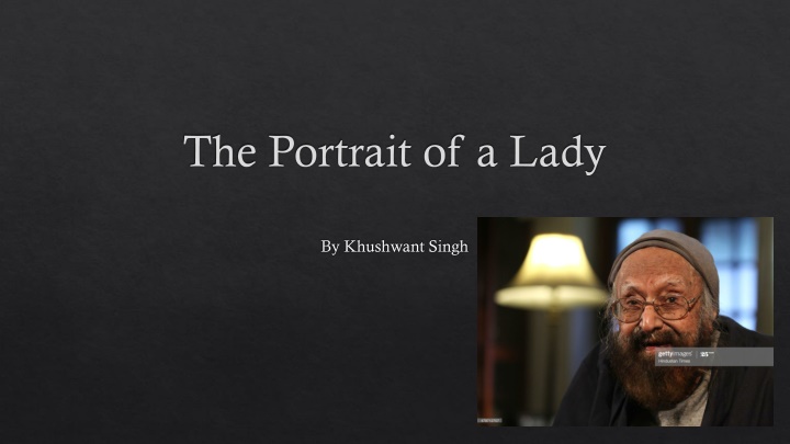 the portrait of a lady