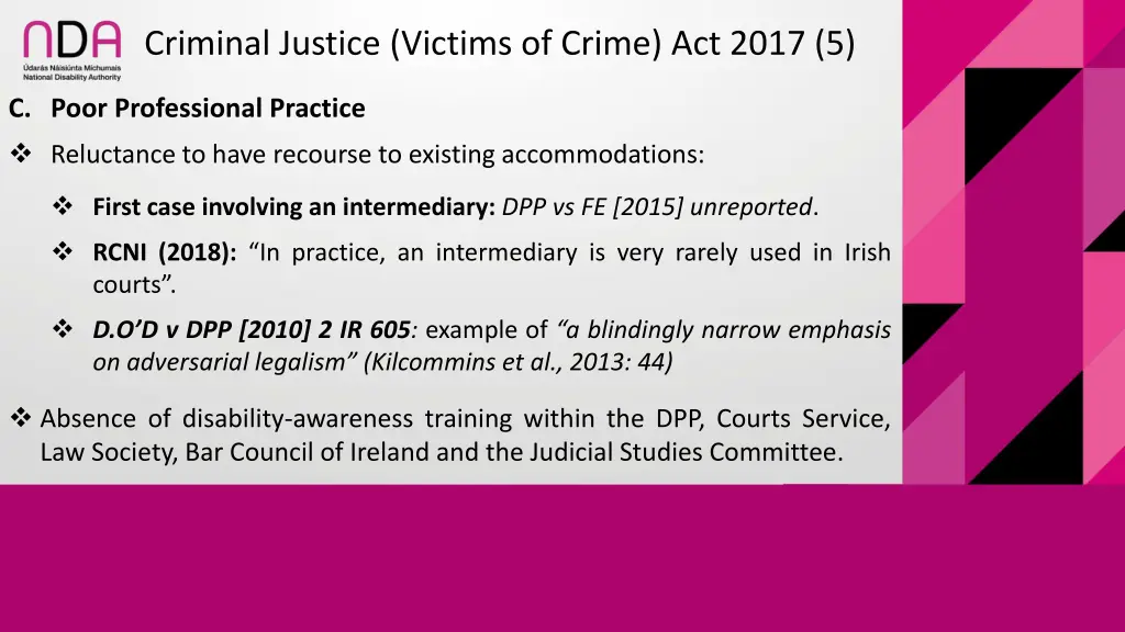 criminal justice victims of crime act 2017 5