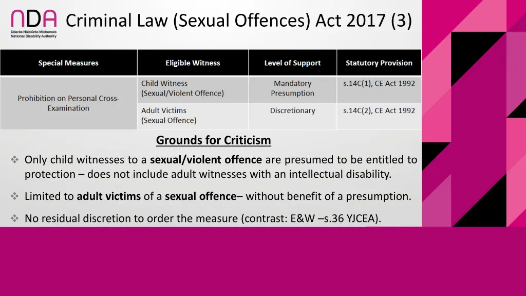 criminal law sexual offences act 2017 3