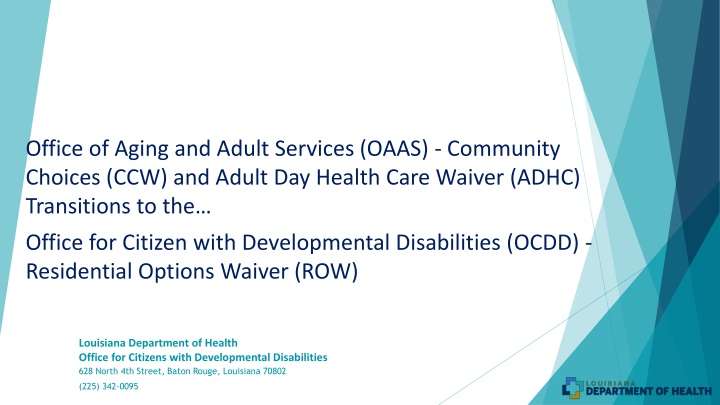 office of aging and adult services oaas community