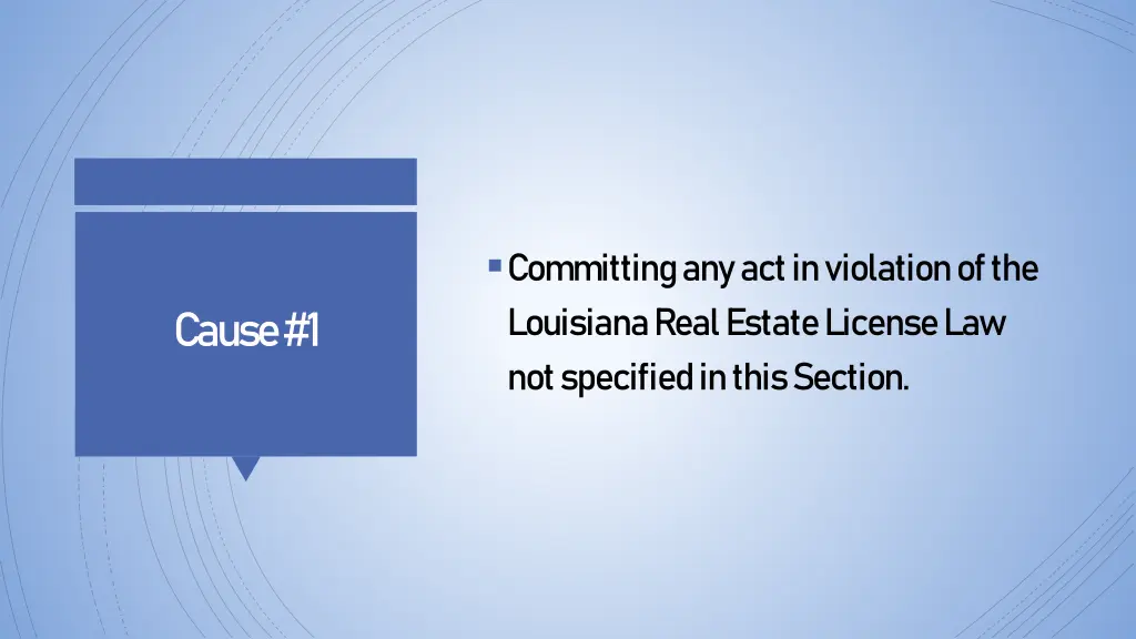 committing any act in violation of the louisiana