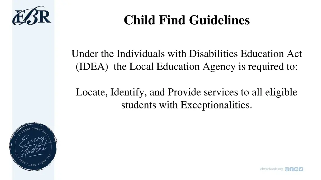 child find guidelines