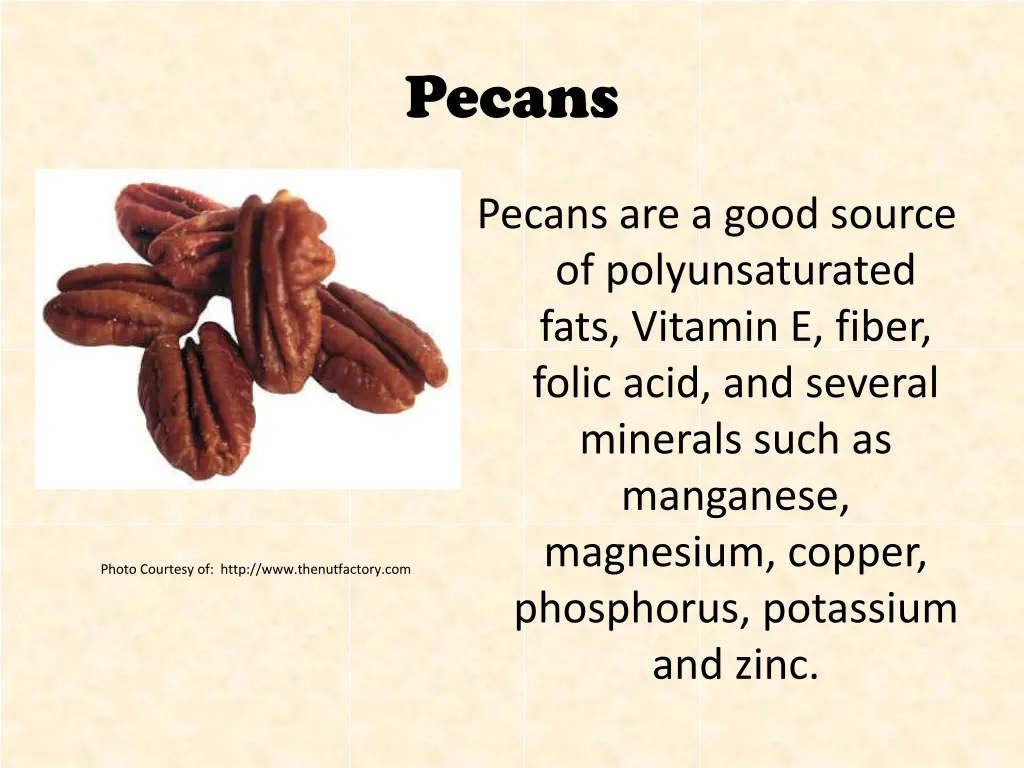 pecans