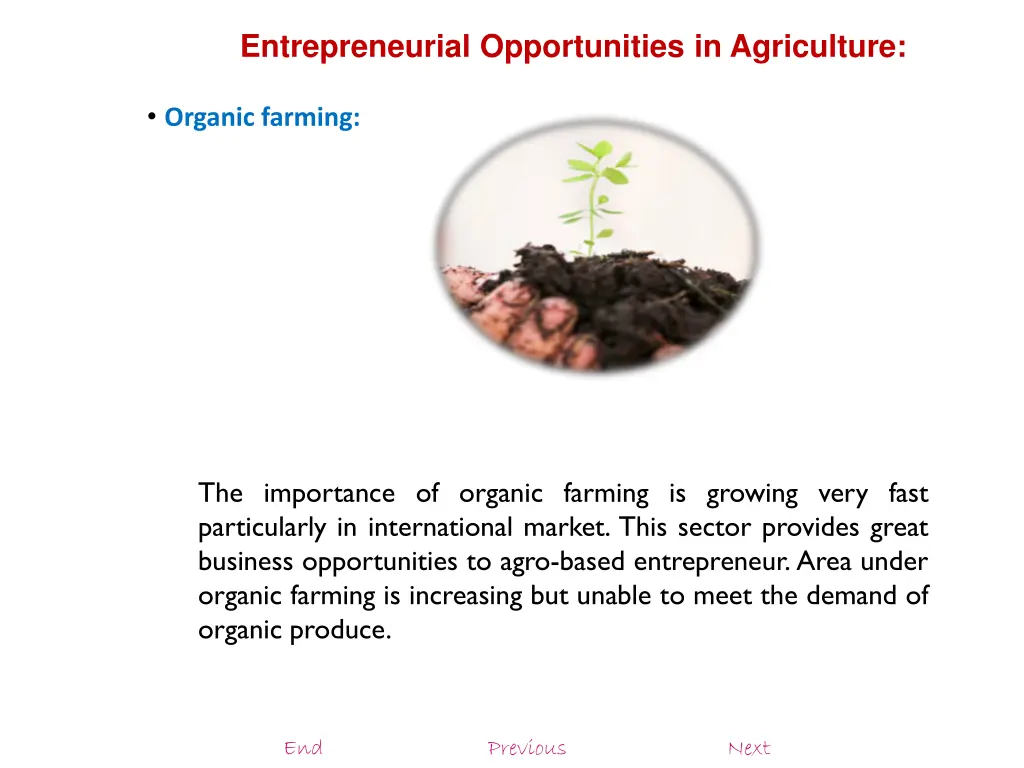 entrepreneurial opportunities in agriculture 2