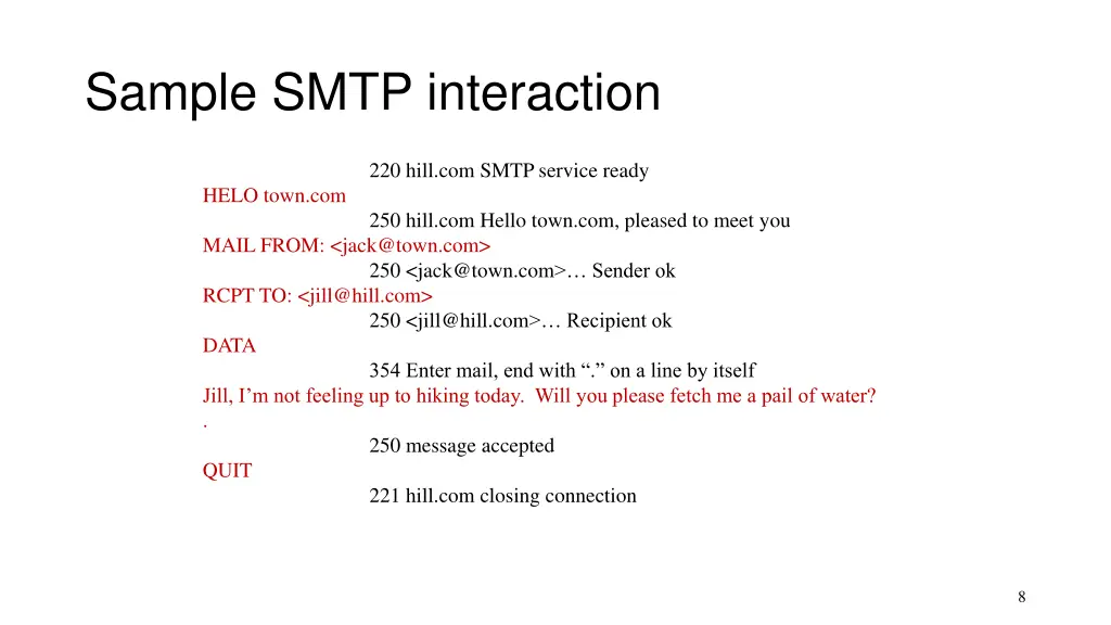 sample smtp interaction 1