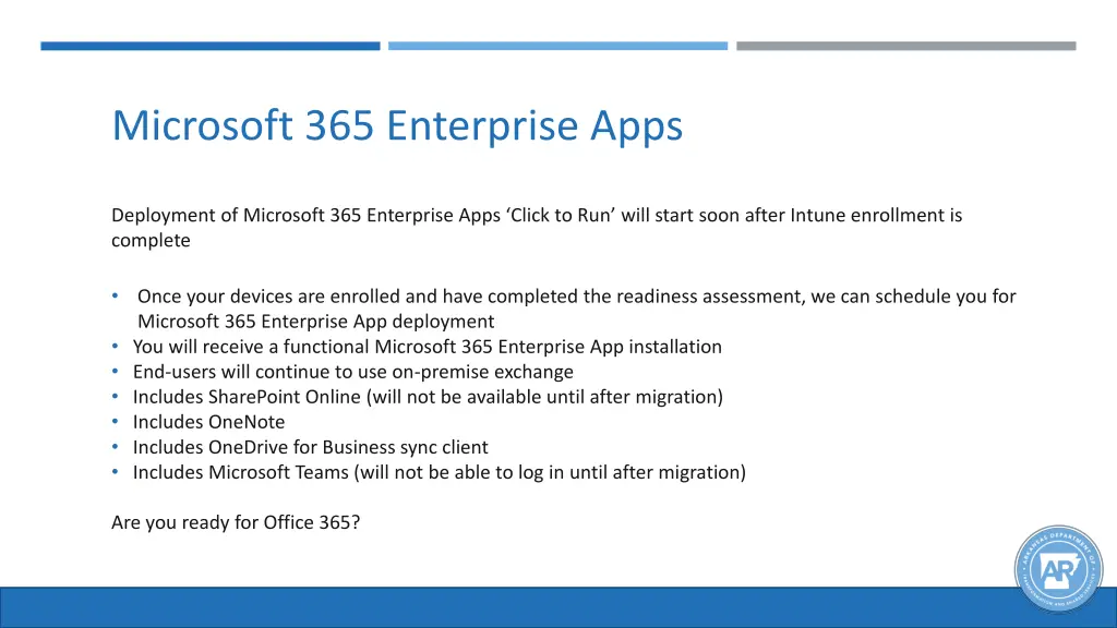 microsoft 365 enterprise apps