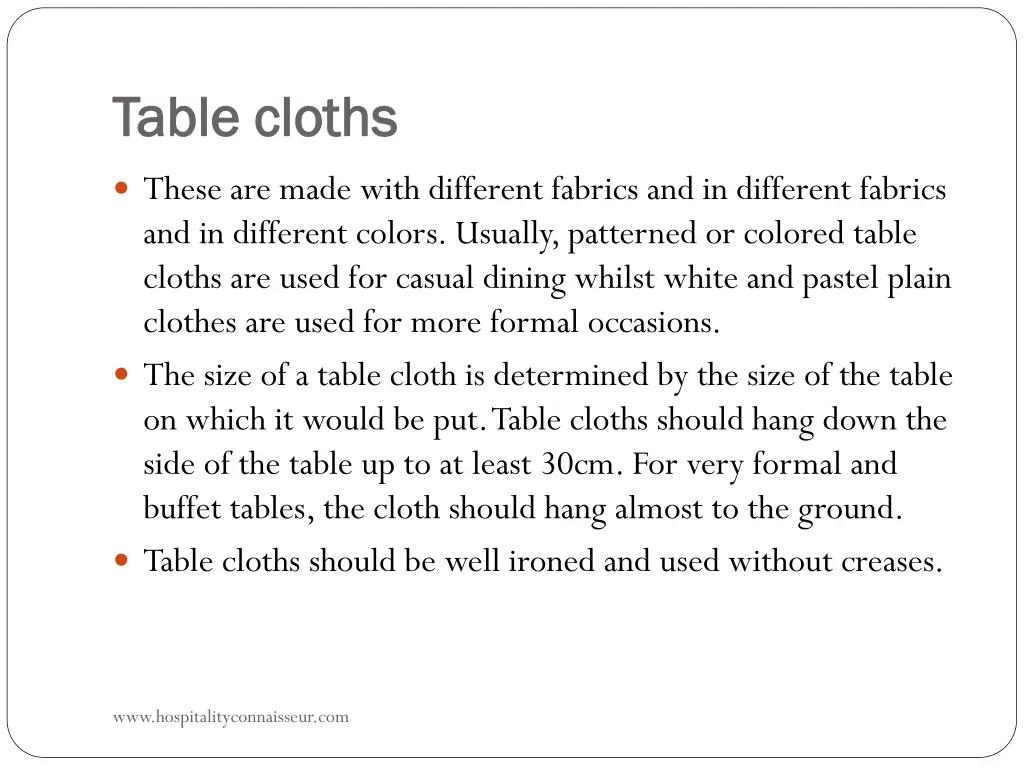 table cloths table cloths