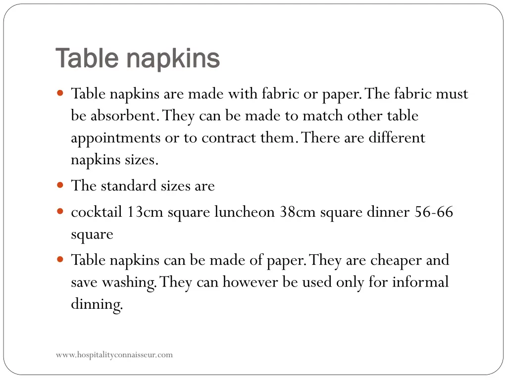 table napkins table napkins