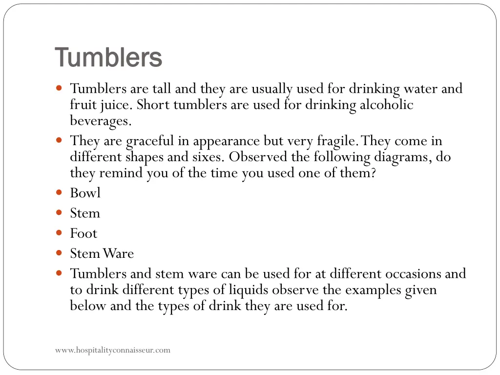 tumblers tumblers