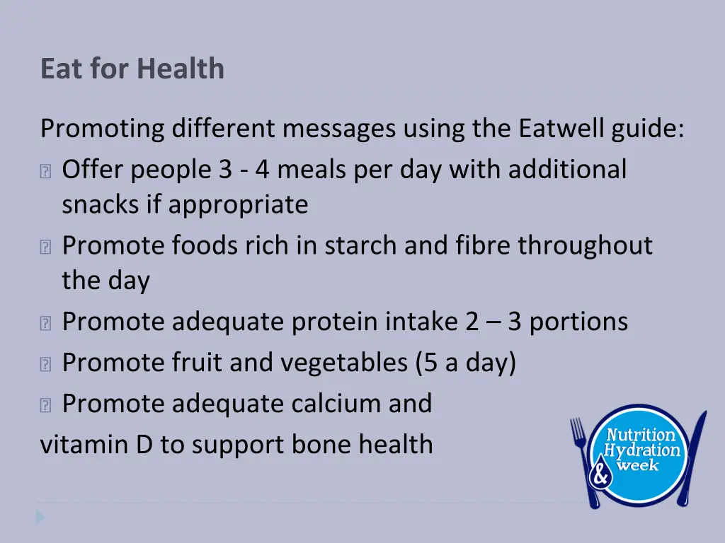 eat for health 1