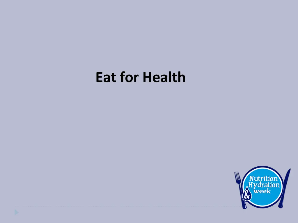 eat for health