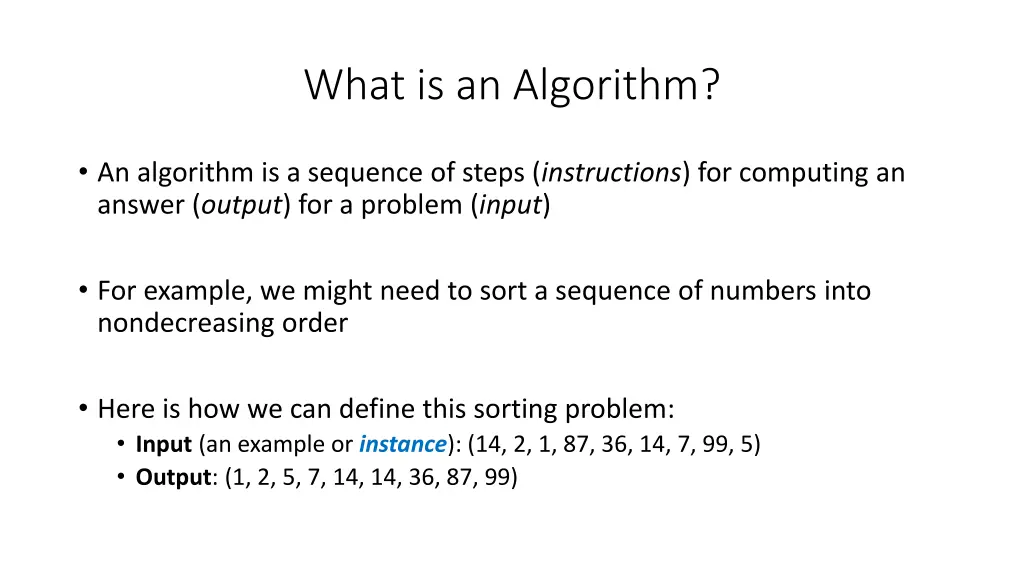 what is an algorithm 1