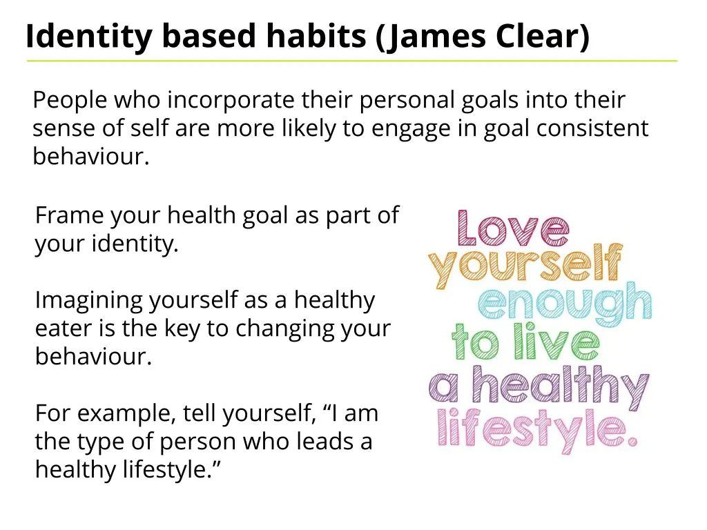 identity based habits james clear