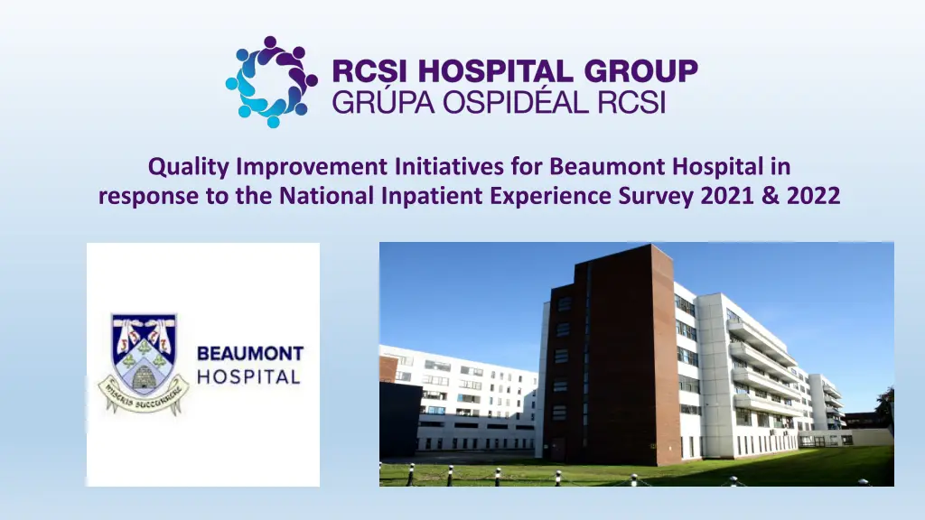 quality improvement initiatives for beaumont