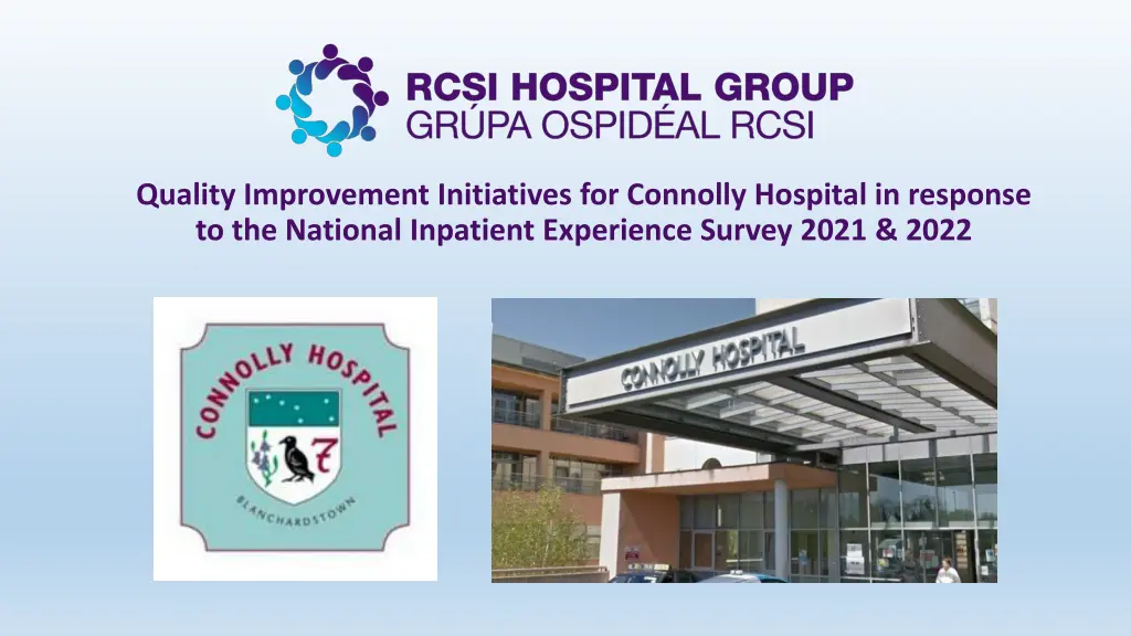 quality improvement initiatives for connolly