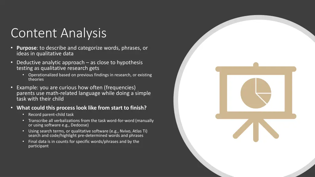 content analysis