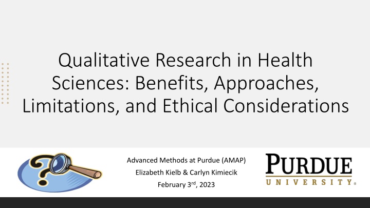 qualitative research in health sciences benefits