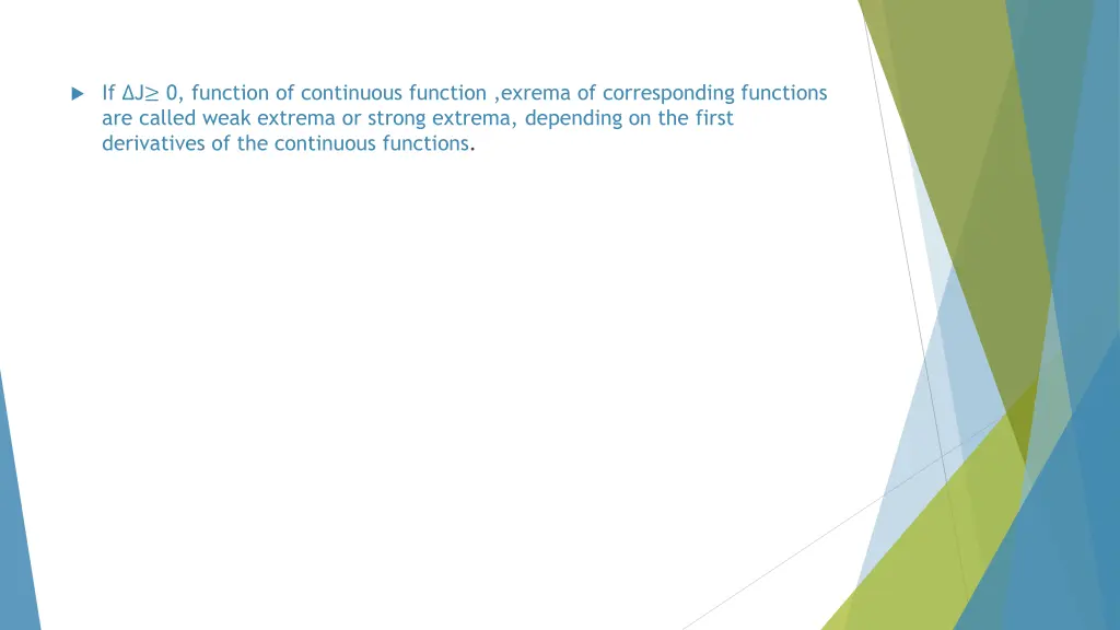 if j 0 function of continuous function exrema