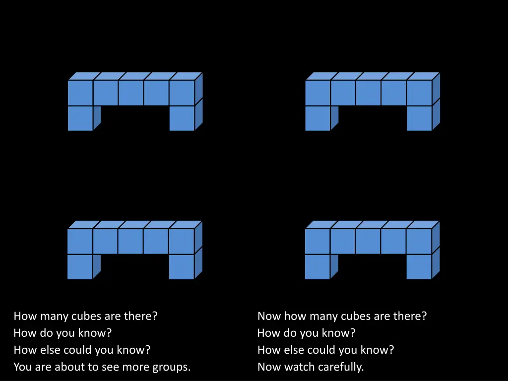 how many cubes are there 1