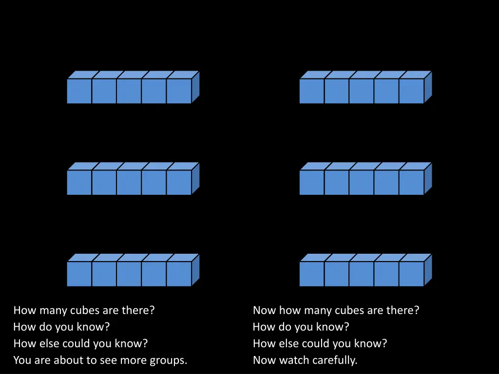 how many cubes are there