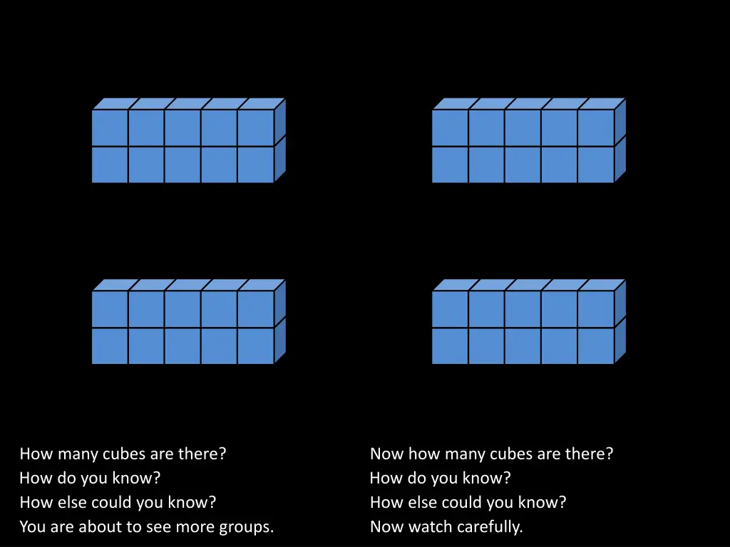 how many cubes are there 1