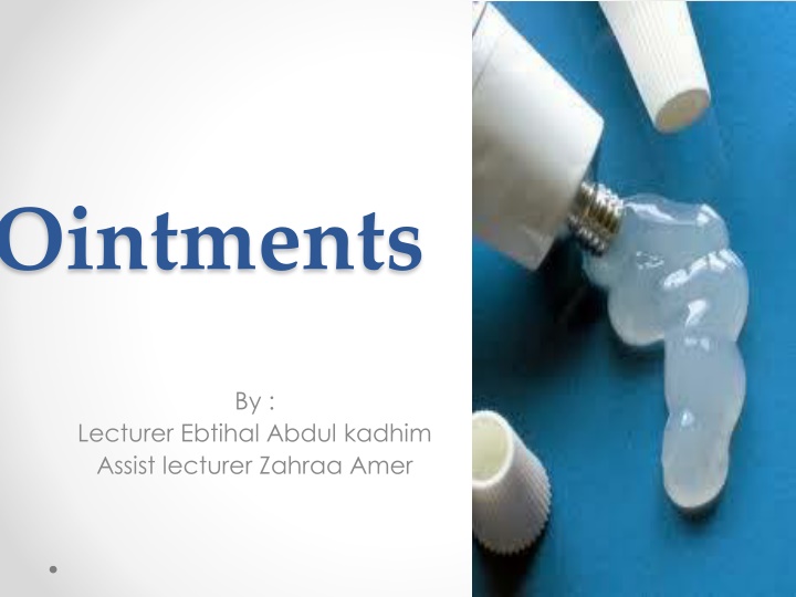 ointments