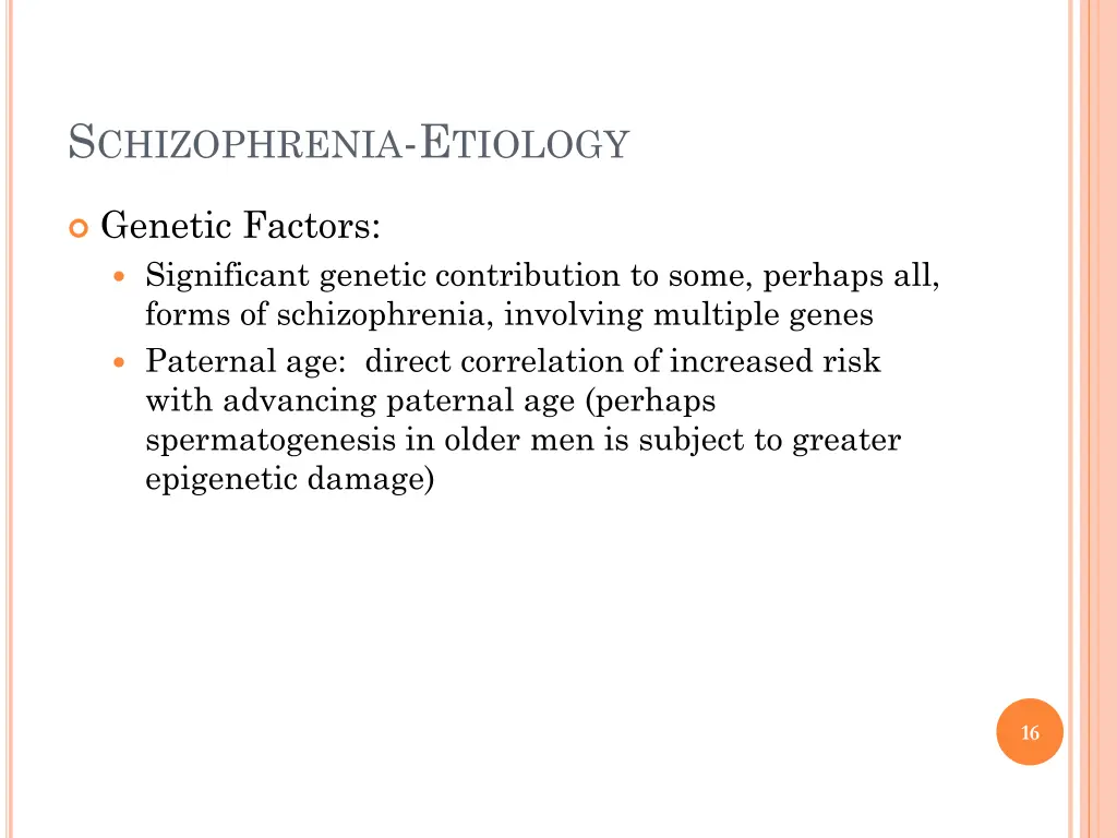 s chizophrenia e tiology 1