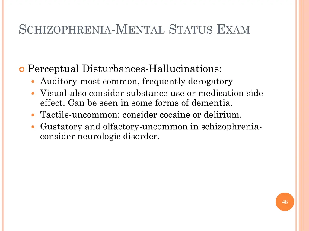 s chizophrenia m ental s tatus e xam 2