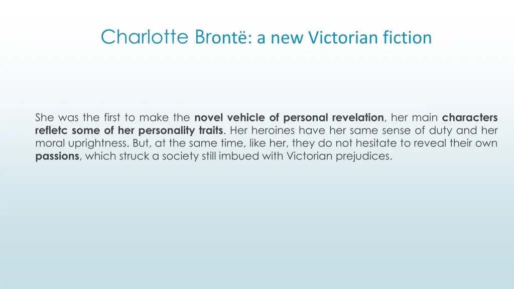 charlotte br ont a new victorian fiction