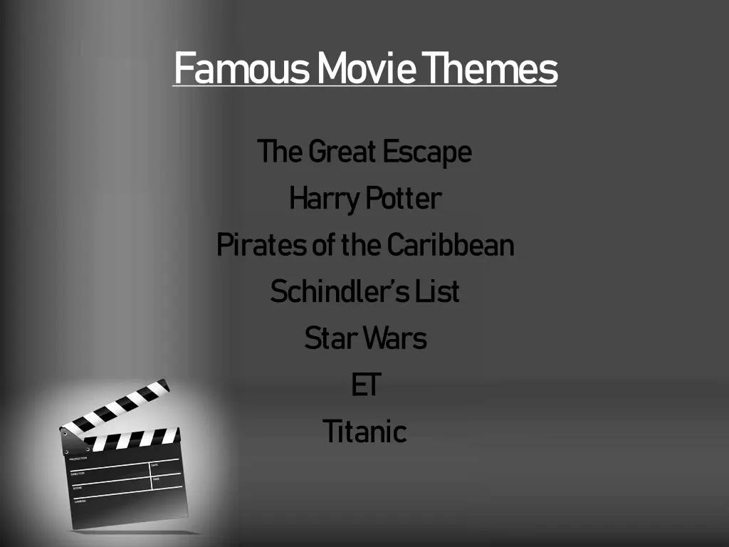 famous movie themes