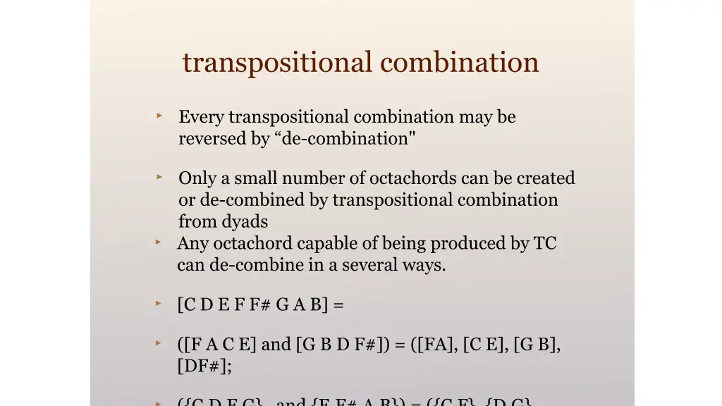 transpositional combination 2