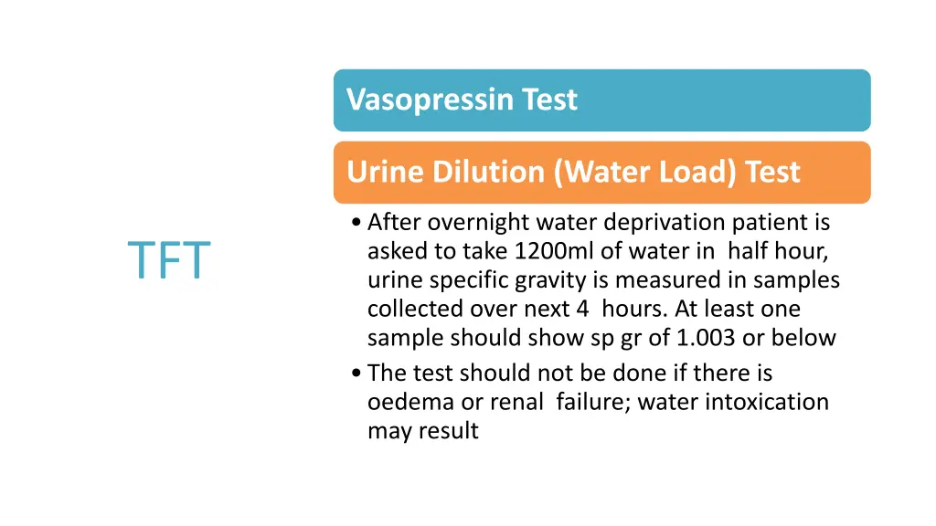 vasopressin test