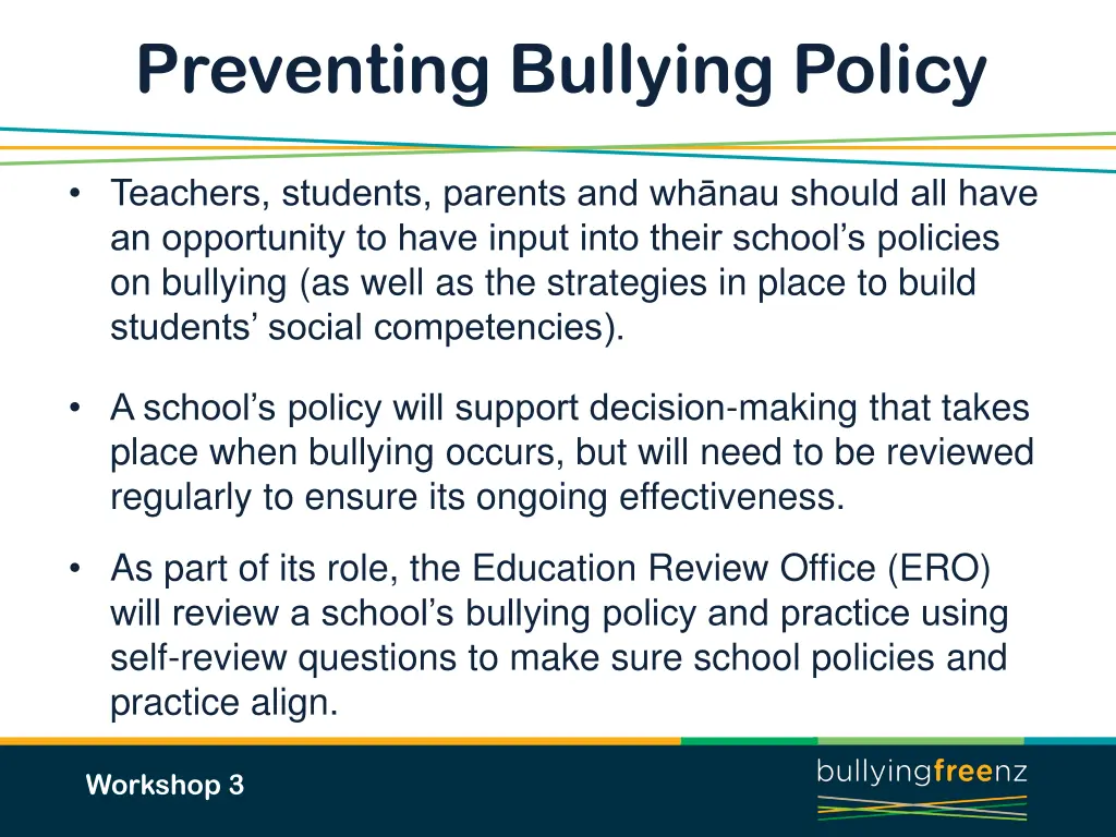 preventing bullying policy 1