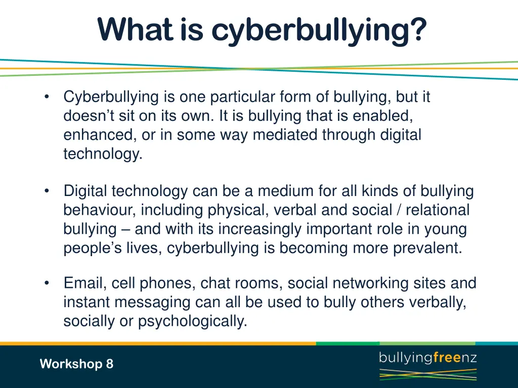 what is cyberbullying