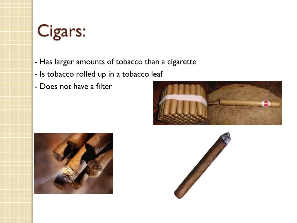 cigars