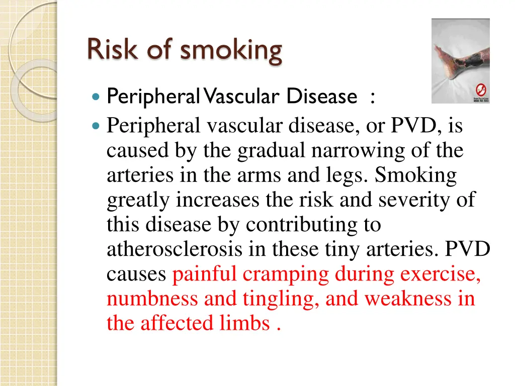 risk of smoking 11