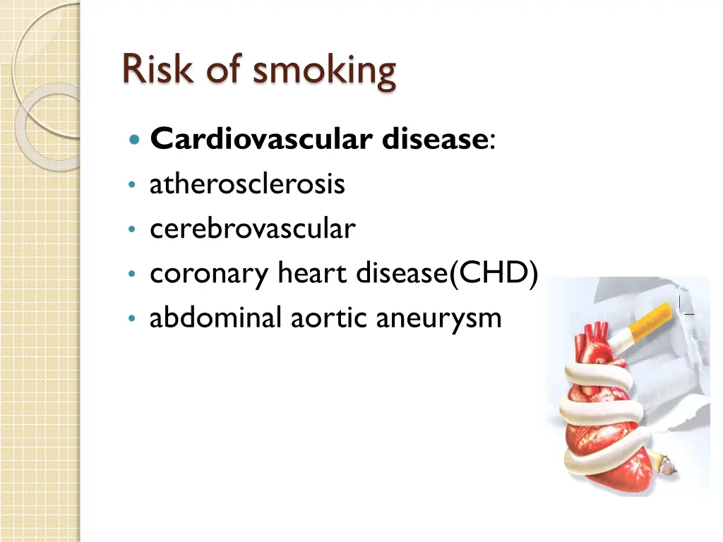 risk of smoking 2