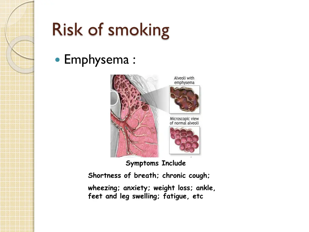 risk of smoking 8