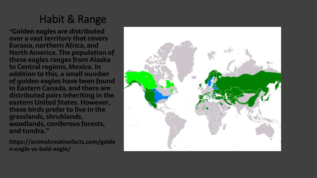 habit range habit range golden eagles
