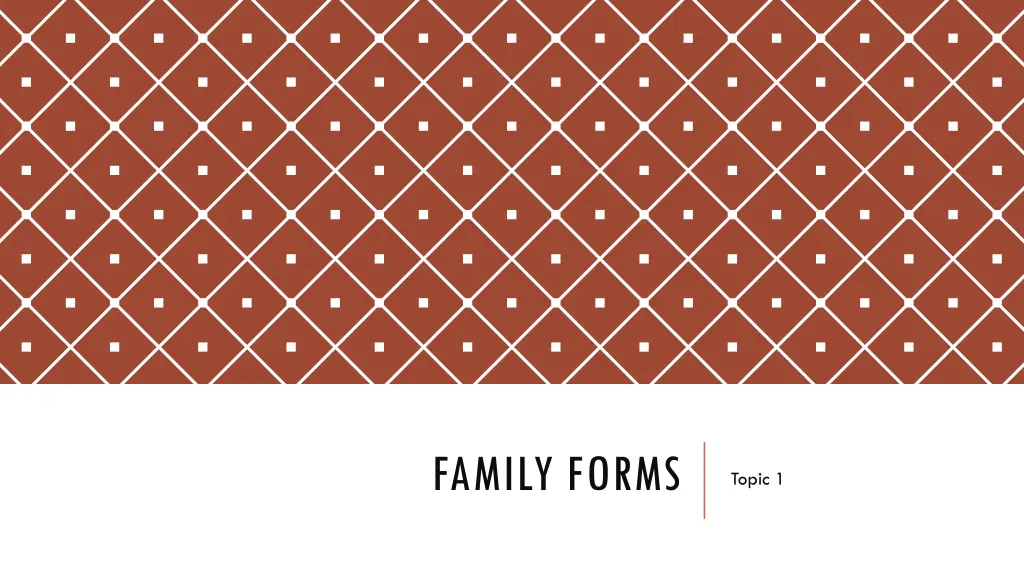 family forms