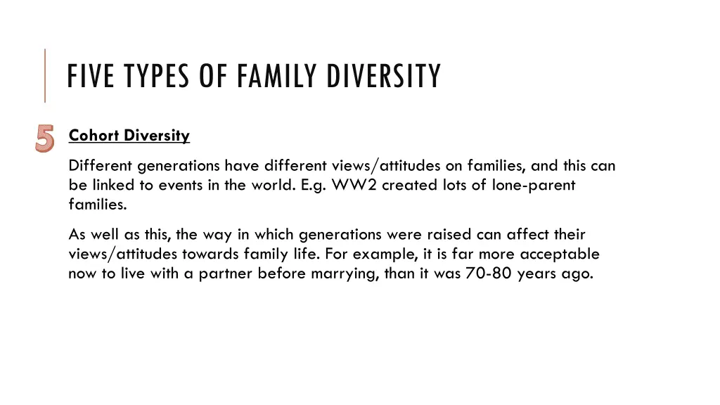 five types of family diversity 1