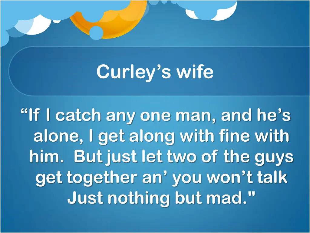 curley s wife 1