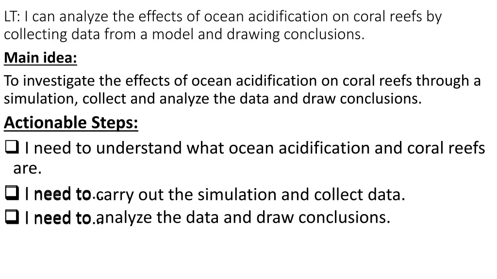 lt i can analyze the effects of ocean