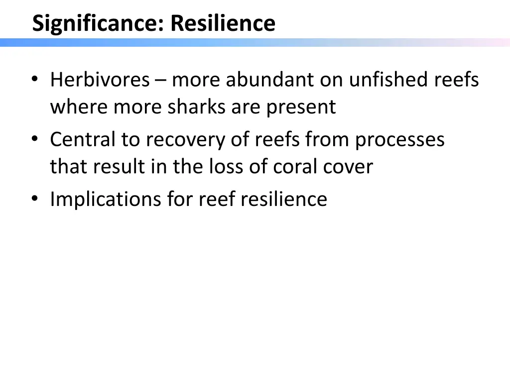 significance resilience