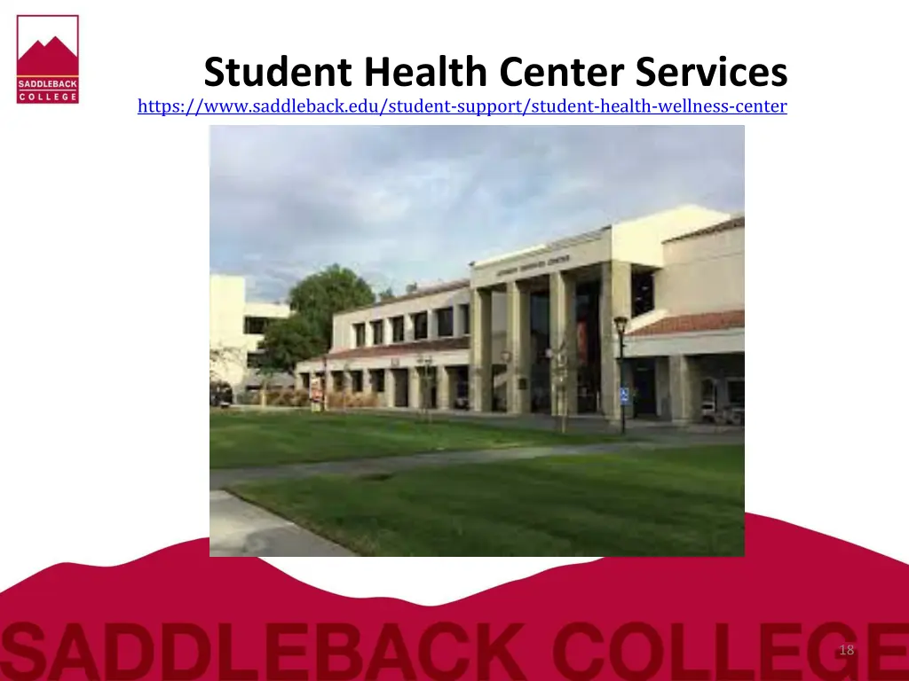 student health center services https